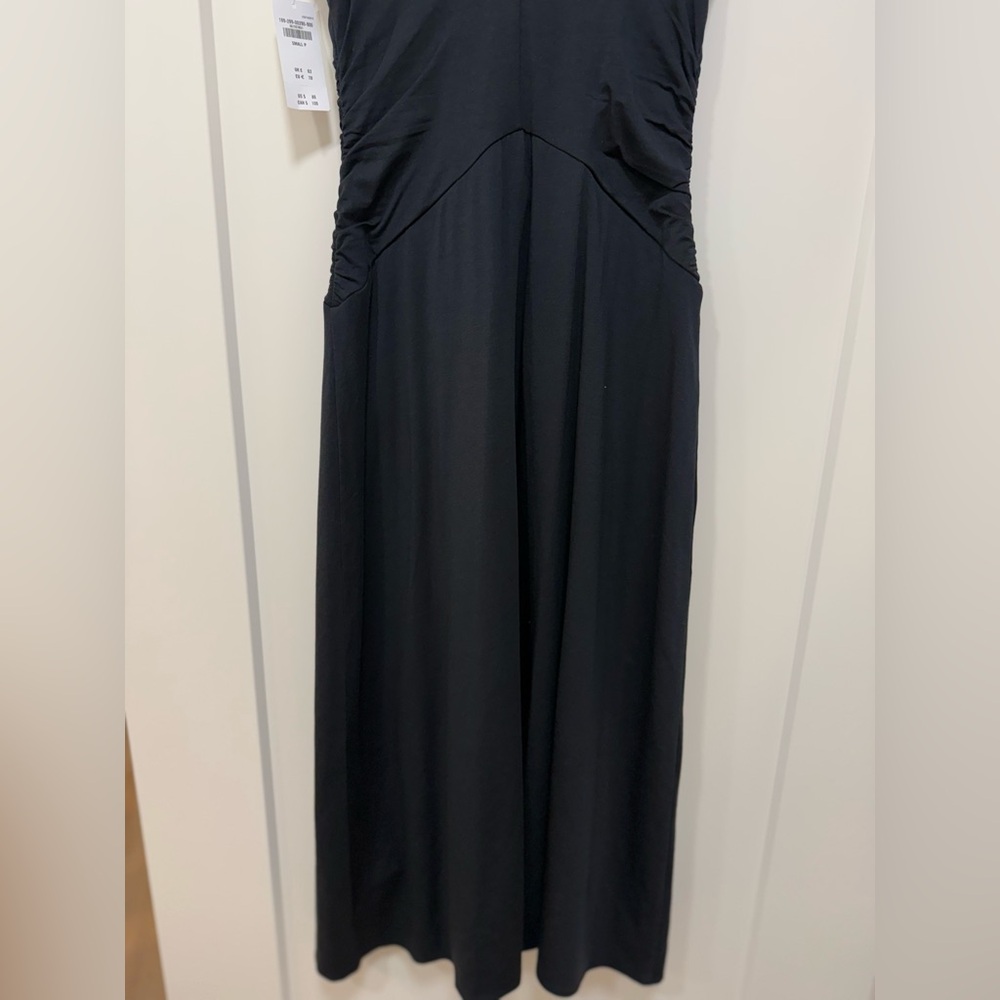 Abercrombie & Fitch Women's Bra-Free Ruched Knit Midi Dress Size Small Petite - Picture 10 of 10
